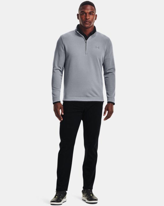 Maillot UA Storm SweaterFleece ½ Zip pour hommes, Gray, pdpMainDesktop image number 2